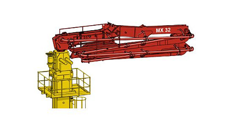 Бетонораспределительная стрела Putzmeister 32